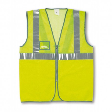 Chaleco De Alta Visibilidad De Malla MARCA 288VFCMY Talla M Color 
