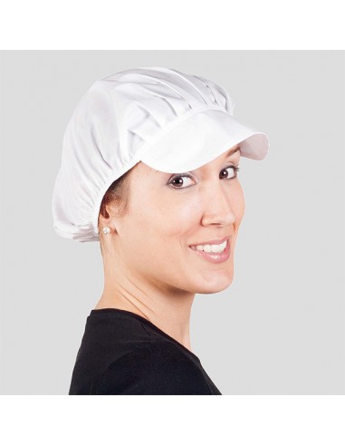 GORRA MUJER POPELIN BLANCA (PAQ. 10 UNID) GARYS...