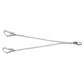 Cuerda de 1,5 metros en "Y" con mosquetones.