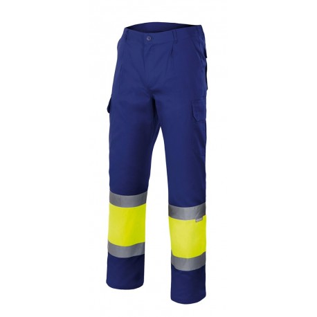 PANTALON DE ALTA VISIBILIDAD COMBINADO CON FORRO INTERIOR PARA FRIO VELILLA 156.