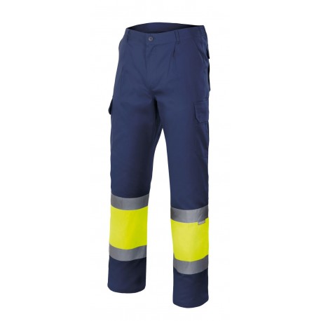 PANTALON DE ALTA VISIBILIDAD COMBINADO CON FORRO INTERIOR PARA FRIO VELILLA 156.