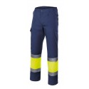 PANTALON DE ALTA VISIBILIDAD COMBINADO CON FORRO INTERIOR PARA FRIO VELILLA 156. PANTALON DE ALTA VISIBILIDAD COMBINADO CON FORRO INTERIOR PARA FRIO VELILLA 156.