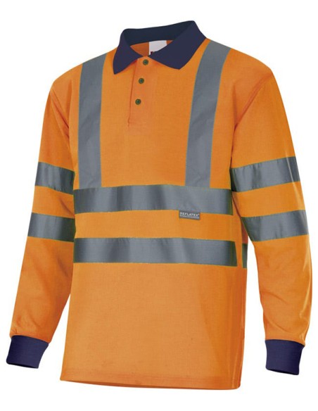 POLO BICOLOR ML AV VELILLA 305503