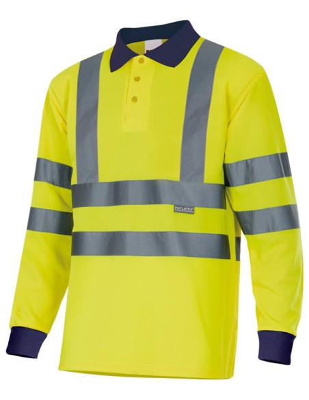POLO BICOLOR ML AV VELILLA 305503