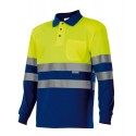 POLO DE ALTA VISIBILIDAD MANGA LARGA VELILLA 175.