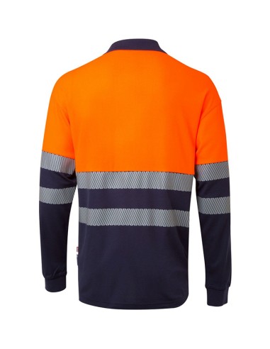 POLO ALGODÓN BICOLOR ML RS VELILLA 305525