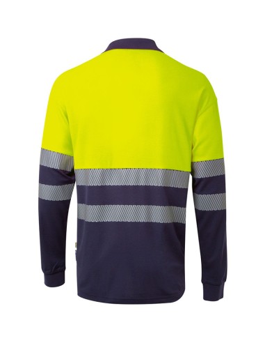 POLO ALGODÓN BICOLOR ML RS VELILLA 305525