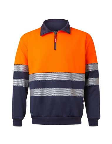 SUDADERA BICOLOR CREMALLERA RS VELILLA 305703