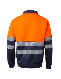 SUDADERA BICOLOR CREMALLERA RS VELILLA 305703 2
