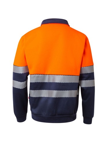 SUDADERA BICOLOR CREMALLERA RS VELILLA 305703