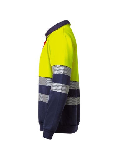 SUDADERA BICOLOR CREMALLERA RS VELILLA 305703