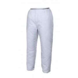 PANTALON BLANCO PARA INDUSTRIA ALIMENTARIA AMBIENTES FRIOS VELILLA 253002.