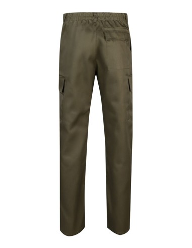 Pantaloni Lavoro Velilla 345 Multitasche – Verde Foresta, Taglia 58 Italiana, Con Elastico