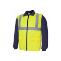 PARKA DE ALTA VISIBILIDAD BICOLOR 4 EN 1 VELILLA 306003.