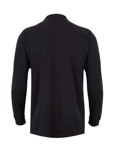 POLO MANGA LARGA CLIFTON MK242 POLIESTER/ALGODON