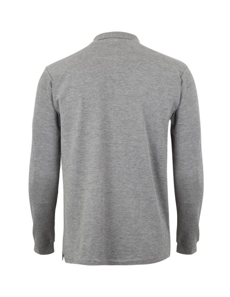 POLO MANGA LARGA CLIFTON MK242 POLIESTER/ALGODON