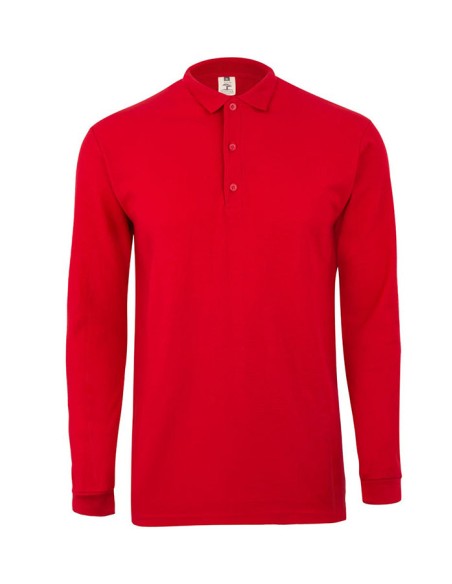 POLO MANGA LARGA CLIFTON MK242 POLIESTER/ALGODON