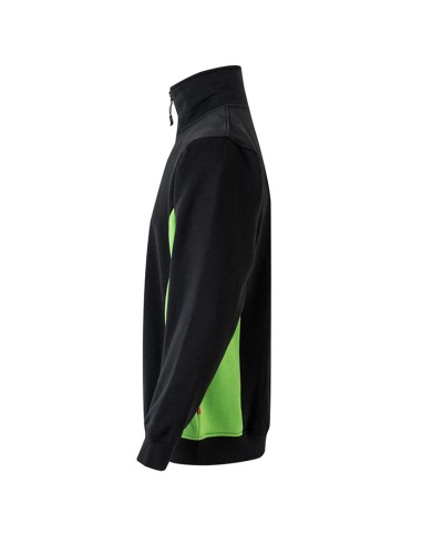 SUDADERA 105704 MEDIA CREMALLERA BICOLOR