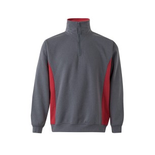 SUDADERA 105704 MEDIA CREMALLERA BICOLOR 2