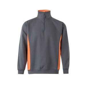 SUDADERA 105704 MEDIA CREMALLERA BICOLOR 2
