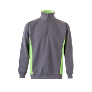 SUDADERA 105704 MEDIA CREMALLERA BICOLOR 2