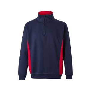 SUDADERA 105704 MEDIA CREMALLERA BICOLOR 2