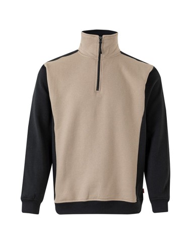 SUDADERA VELILLA 105703 BICOLOR CON MEDIA...