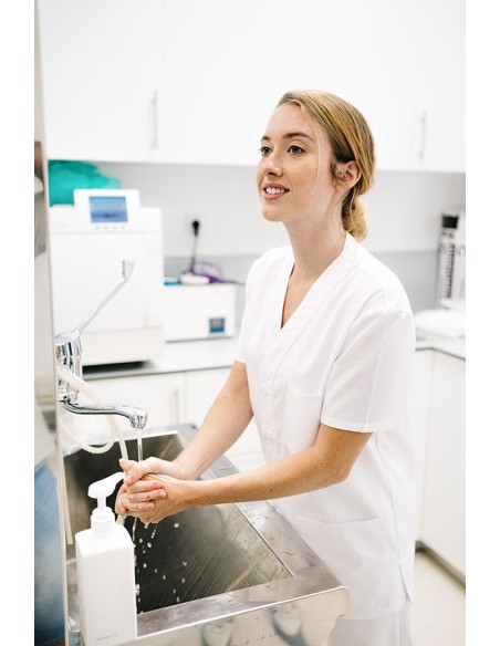 CHAQUETA PIJAMA ABOTONADA MANGA CORTA VELILLA 535209