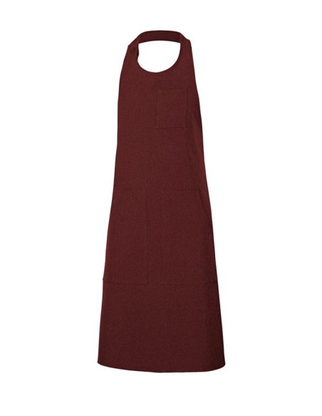 DELANTAL VELILLA 404213 SUMILLER PETO ABOTONADO