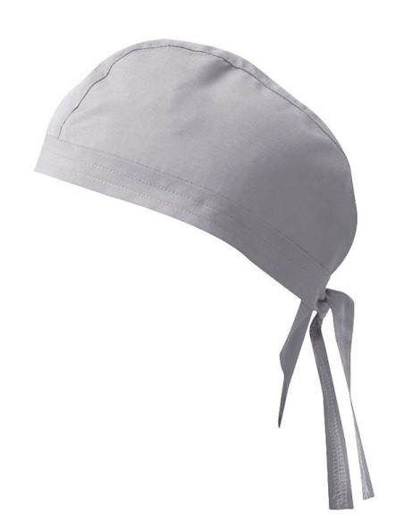 GORRO CON TIRAS VELILLA Gris
