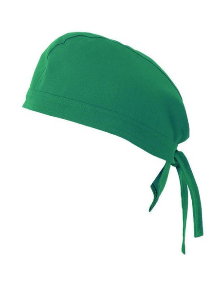 GORRO CON TIRAS VELILLA Verde 2