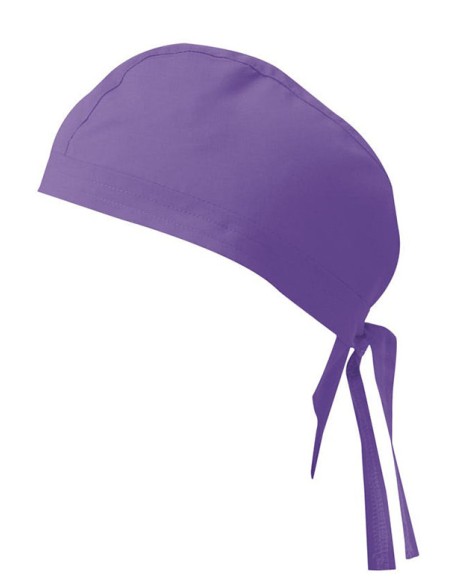 GORRO CON TIRAS VELILLA Morado 1 GORRO CON TIRAS VELILLA Morado 1