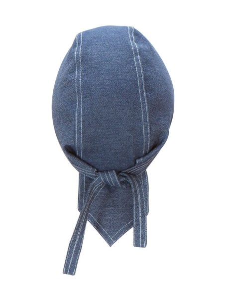 GORRO VELILLA DENIM CON TIRAS