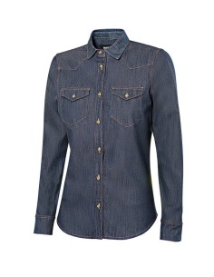 CAMISA 405007S DENIM STRETCH MUJER