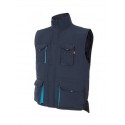 Chaleco multibolsillos combinado Velilla 205902 Chaleco multibolsillos combinado Velilla 205902