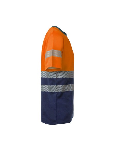 CAMISETA 305509 BICOLOR ALGODÓN AV CINTA SEGMENTADA