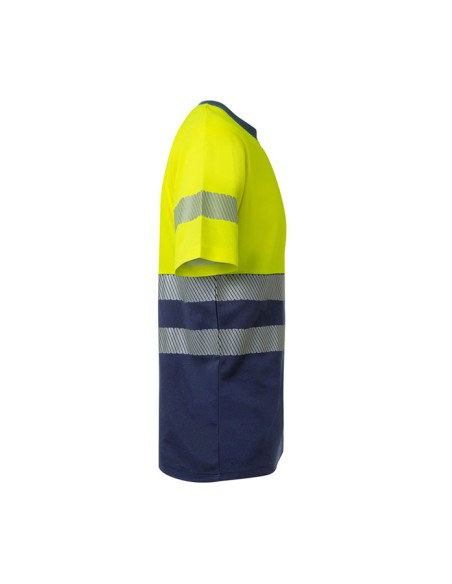 CAMISETA 305509 BICOLOR ALGODÓN AV CINTA SEGMENTADA