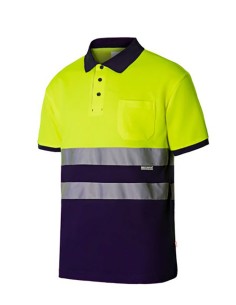 POLO VELILLA 305513 ALGODÓN BICOLOR MANGA CORTA 2