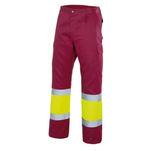 PANTALON DE ALTA VISIBILIDAD COMBINADO CON FORRO INTERIOR PARA FRIO VELILLA 156. 2