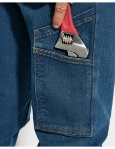 PANTALÓN VAQUERO RAPTOR ELÁSTICO MULTIBOLSILLOS 2