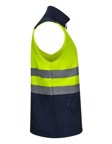 CHALECO VELILLA 305906 SOFTSHELL BICOLOR AV
