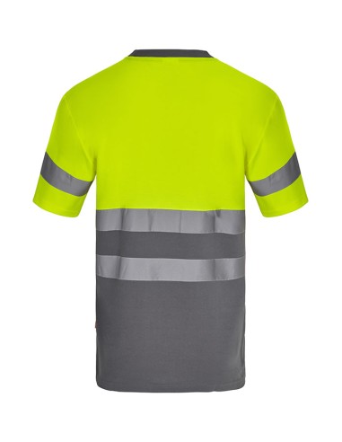 CAMISETA VELILLA 305613 ALGODÓN BICOLOR