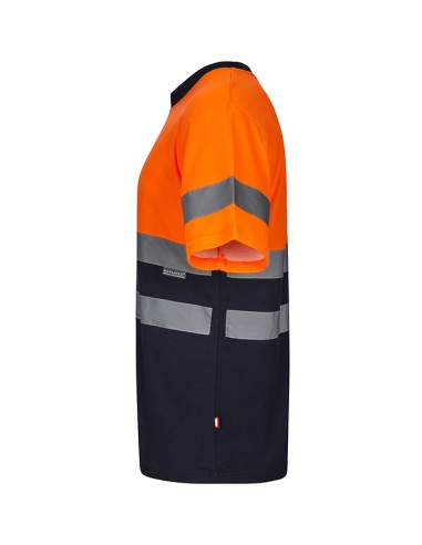 CAMISETA VELILLA 305613 ALGODÓN BICOLOR