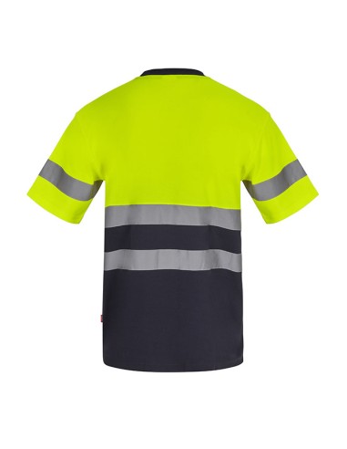 CAMISETA VELILLA 305613 ALGODÓN BICOLOR