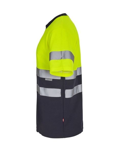 CAMISETA VELILLA 305613 ALGODÓN BICOLOR