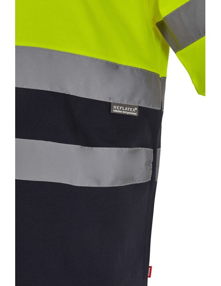 CAMISETA VELILLA 305613 ALGODÓN BICOLOR