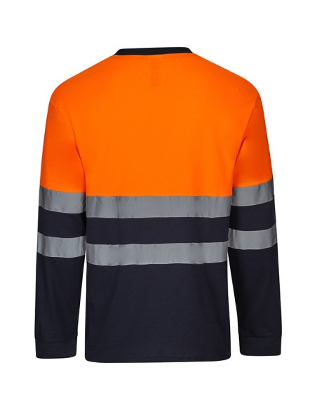 CAMISETA VELILLA 305615 ALGODÓN BICOLOR