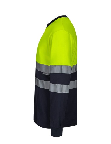 CAMISETA VELILLA 305615 ALGODÓN BICOLOR