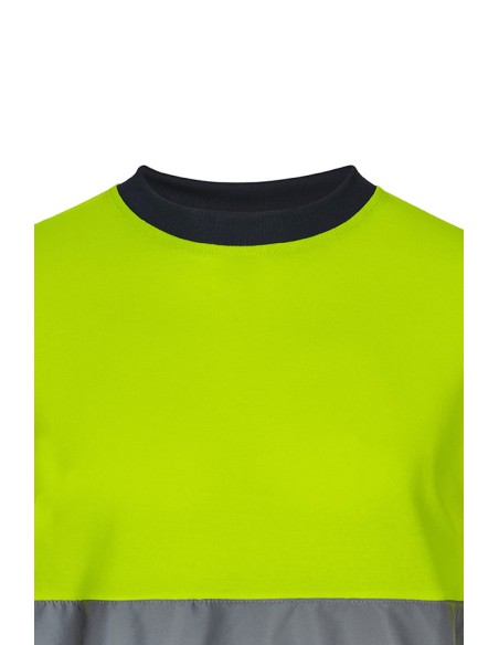 CAMISETA VELILLA 305615 ALGODÓN BICOLOR