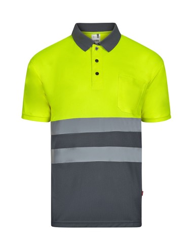 POLO BICOLOR MC AV VELILLA 305504